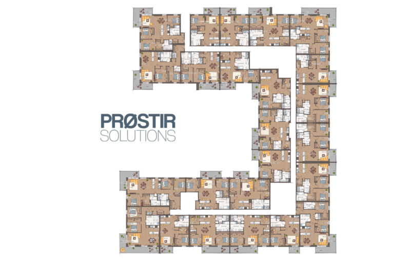 кольоровий план поверху